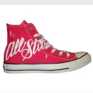 Converse Chuck Taylor All Star Raspberry Pink High Top Sneakers-Sz 5 Wmns/3 Kids